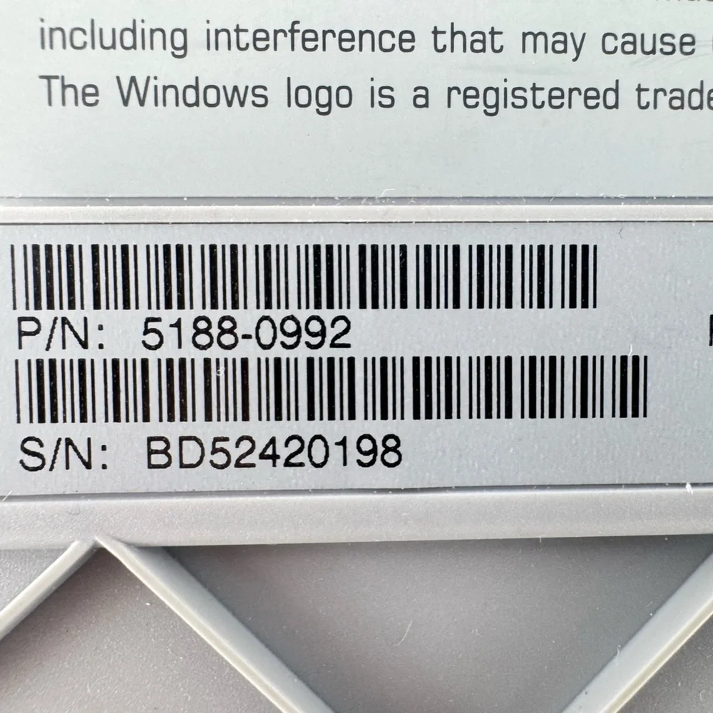 HP Wired 5137 Keyboard -Tested and Working